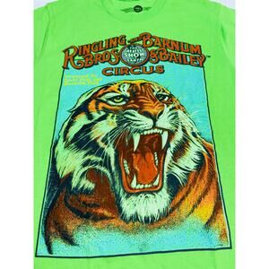 Ringling Barnum and Bailey Circus Green Shirt, Women's Size Small